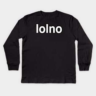 lolno Kids Long Sleeve T-Shirt